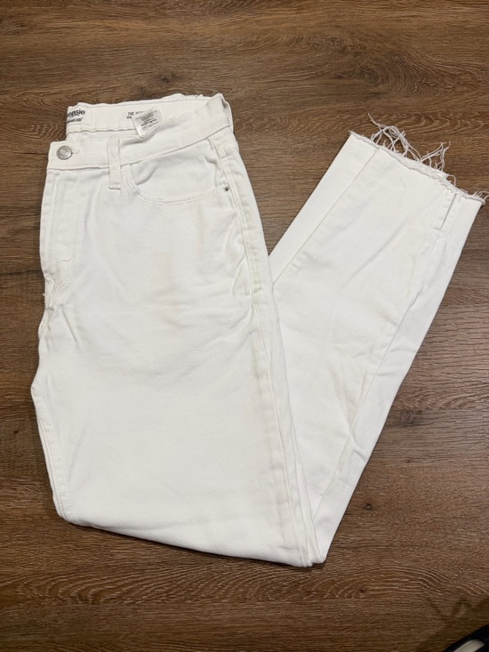 Kensie Denim - Kensie Vintage Luxe Ultimate High Rise Skinny Jeans with Frayed Hem